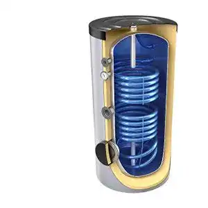 Solarspeicher SHWT 400 Liter emaillierter Warmwasserspeicher