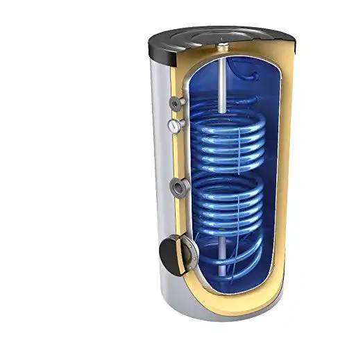Solarspeicher SHWT 400 Liter emaillierter Warmwasserspeicher