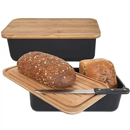 Brotkasten aus Bambus von Gadgy Brotdose für frisches Brot