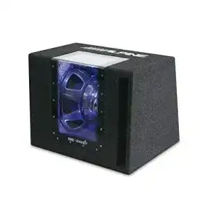 Alpine Subwoofer Bandpass Gehäusesubwoofer SBG 1244BP 4Ohm Schwarz