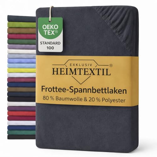 Frottee Spannbettlaken 90×200 cm von Exklusiv Heimtextil