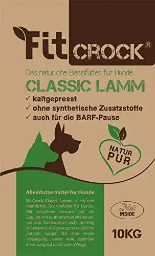 Glutenfreies Hundefutter cdVet Fit-Crock Classic Lamm 2 kg