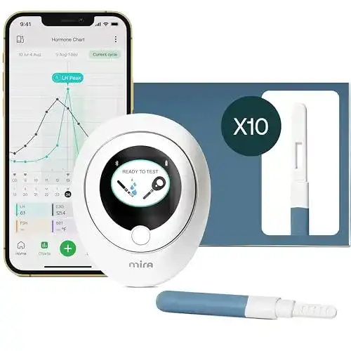 Zykluscomputer Mira Fertility Plus Ovulationstestset für Frauen