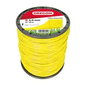 Oregon quadratischer Mähfaden 4 mm in Gelb für professionelle Anwendungen