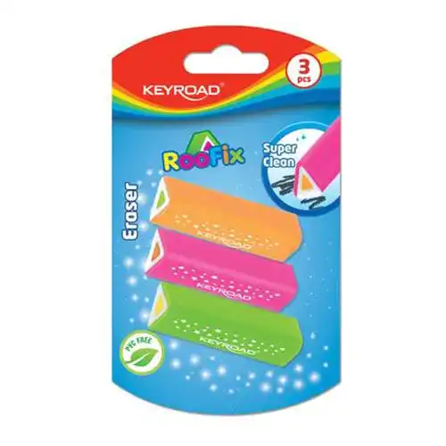 Keyroad Universal Radiergummi 3 Stück im Vergleich