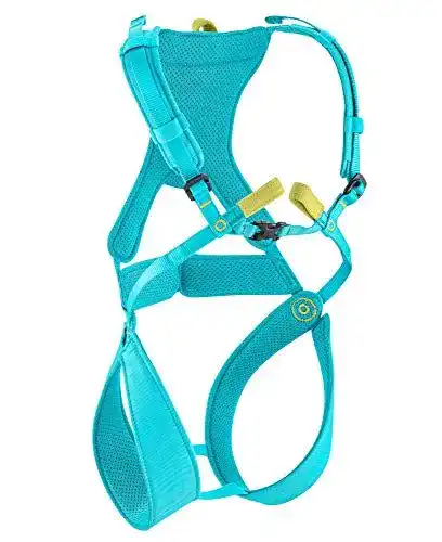 Edelrid Kinderklettergurt Fraggle III in Größe XS, Farbe icemint
