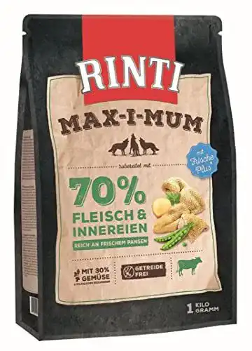 Rinti Max-i-Mum Pansen 1kg Trockenfutter für Hunde
