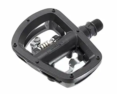 Wellgo Pedale 1 Paar MTB Platform/Clip Aluminium Achse