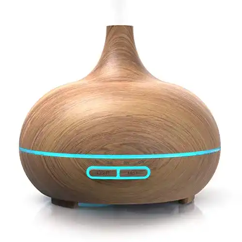 Mini Luftbefeuchter Arendo Ultraschall Aroma Diffuser 300 ml