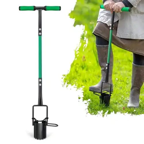 Blumenzwiebelpflanzer Hortem Pflanzgefäß für Gartenarbeiten