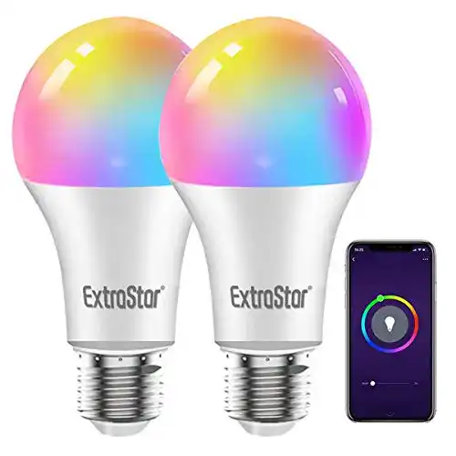 Energiesparlampe E27 Extrastar Smart Glühbirne mit Alexa LED