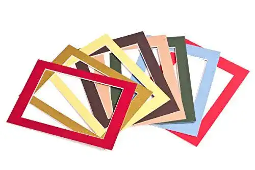 Passepartout Online säurefrei in Premium Qualität – 41 Farben und viele Größen