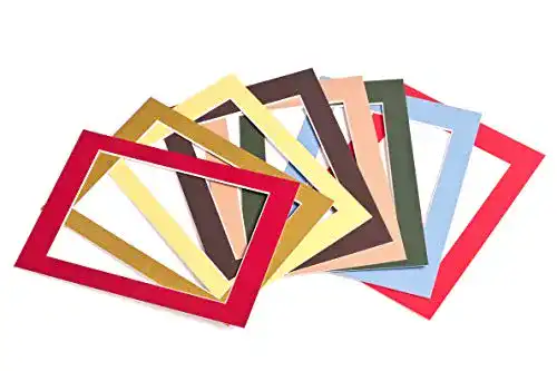 Passepartout Online säurefrei in Premium Qualität – 41 Farben und viele Größen