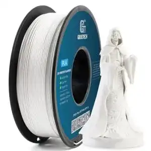 Geeetech Filament PLA 1.75mm für 3D Drucker, 1kg Spule, Warmweiß