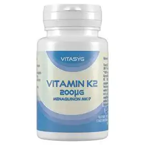 Vitamin K2 Menaquinon MK7 200µg hochdosiert vegan