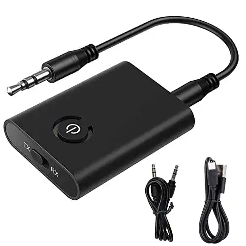 Bluetooth-Sender Klinke Jaimela Audio 5.0 Receiver für kabellose Übertragung