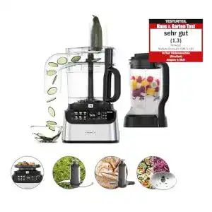 Kompaktküchenmaschine Kenwood MultiPro OneTouch FDM73.480SS mit Zubehör