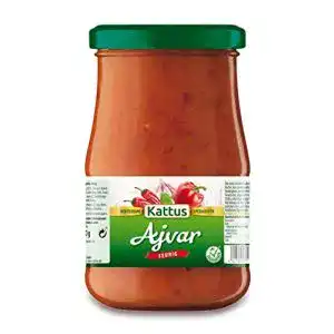 Ajvar Kattus Paprikamark feurig 4er Pack 4 x 330 g