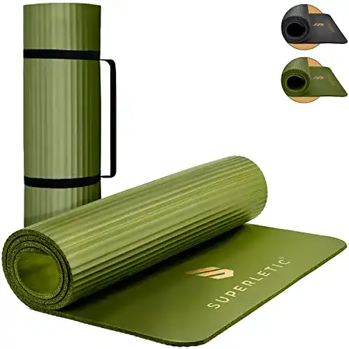 Yogamatte und Gymnastikmatte von Superletic in verschiedenen Stärken