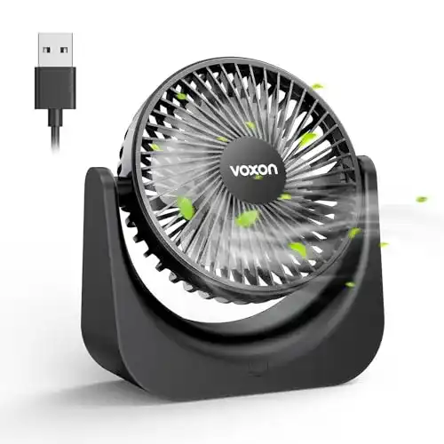 Turbo-Ventilator VOXON für Tisch und Wand mit 3 Geschwindigkeitsstufen