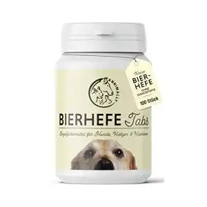 Bierhefe Tabletten für Hunde – 100 Stück für gesundes Fell und Haut