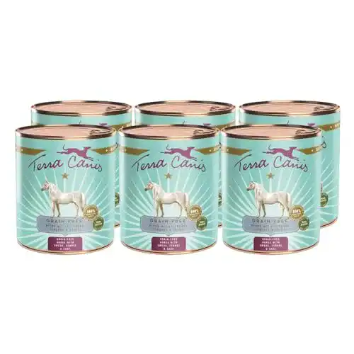 Terra Canis Hundefutter Pferd mit Steckrübe und Fenchel