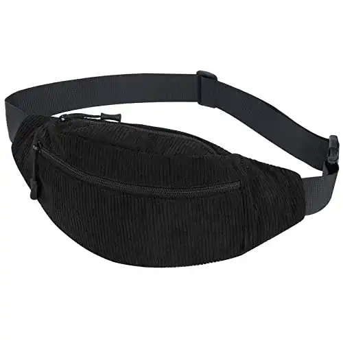 Bauchtasche Jiliyote Cord Gürteltasche Hüfttaschen 3 Fächer