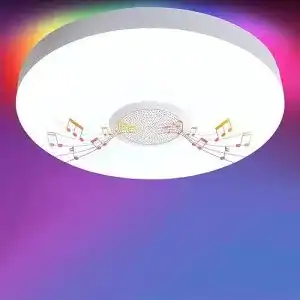 LED-Deckenleuchte mit Lautsprecher von TOPBOS, 30W dimmbar