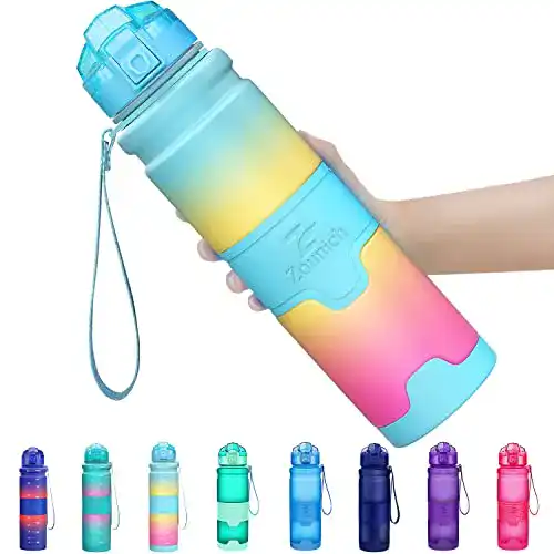 Kunststoff Trinkflasche Zounich 1L BPA-frei auslaufsicher