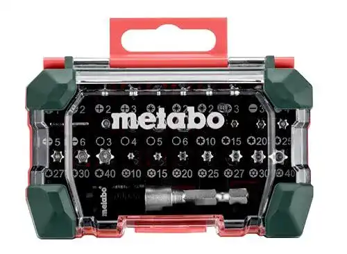 Metabo Bit-Box 32-teilig mit Stecknussadapter