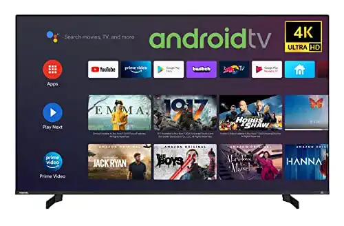 Toshiba 55UA5D63DGY 55 Zoll Fernseher mit Android TV und 4K UHD