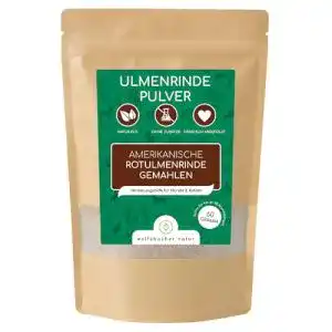 Ulmenrinde Pulver für Hunde und Katzen von Wolfsbacher