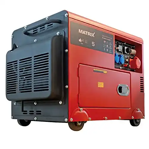 Notstromaggregat Diesel Matrix PG 6000-D-Silent für zuverlässige Stromversorgung