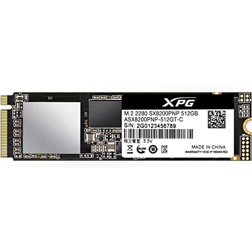 Adata SSD XPG SX8200 Pro 512GB M.2 Solid State Drive