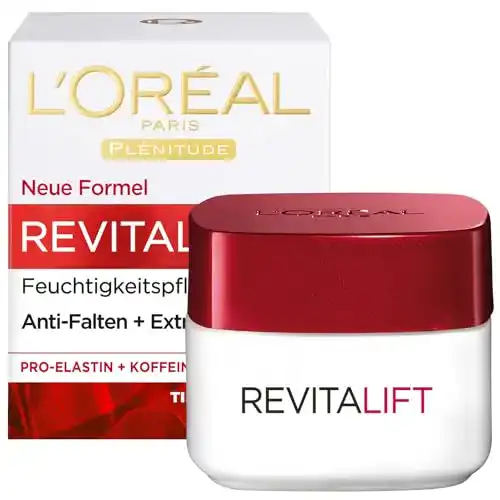 L’Oréal Revitalift Augencreme mit Koffein und Pro-Elastin, 15 ml