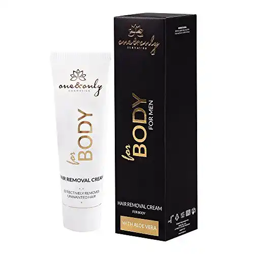 Enthaarungscreme One&Only für Männer mit Aloe Vera