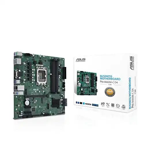ASUS Pro B660M-C D4-CSM Business Mainboard für Intel LGA 1700