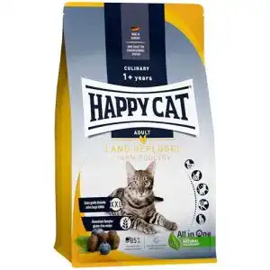 Happy Cat Culinary Adult Land-Geflügel Trockenfutter für Katzen 4 kg