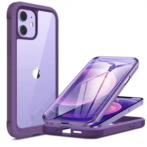 Miracase 360 Grad Hülle für iPhone 12 und 12 Pro