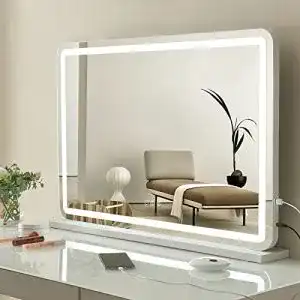 Beleuchteter Kosmetikspiegel zur Wandmontage von Teousev