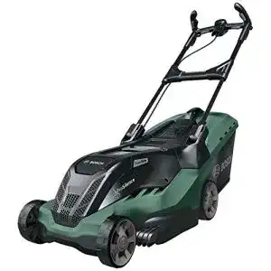 Elektro-Rasenmäher von Bosch für Gartenarbeiten