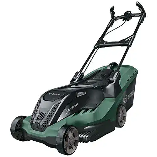 Elektro-Rasenmäher von Bosch für Gartenarbeiten