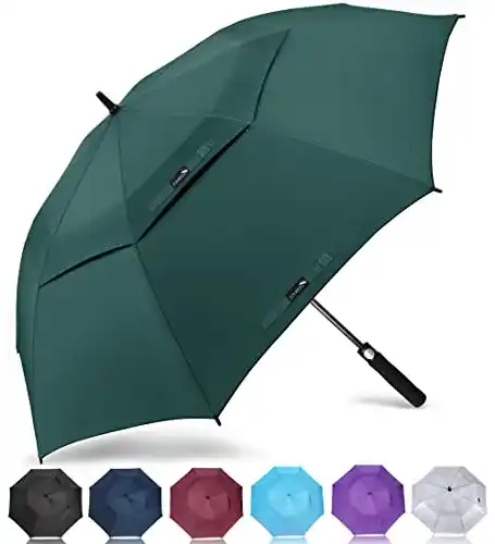Golfschirm ZOMAKE XXL – Sturmfester Regenschirm für Golf und Alltag