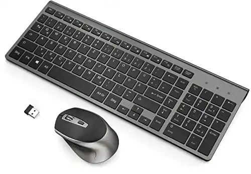 Wireless Tastatur und Maus Set von JOYACCESS mit 2.4G Technologie