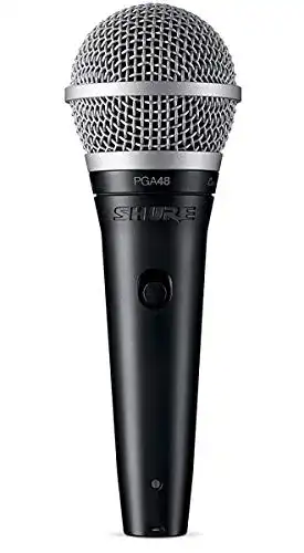 Shure PGA48 Dynamisches Handmikrofon für Gesang und Sprache
