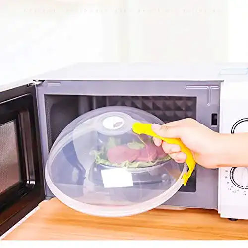 Mikrowellendeckel Anjien für Mikrowellen BPA-frei, transparent, Ø 26,5 cm