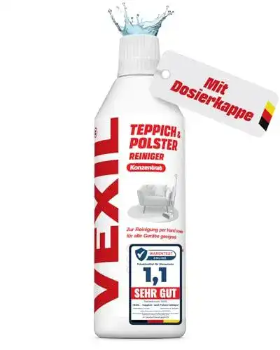 Vexil Teppich- und Polsterreiniger Konzentrat für effektive Reinigung