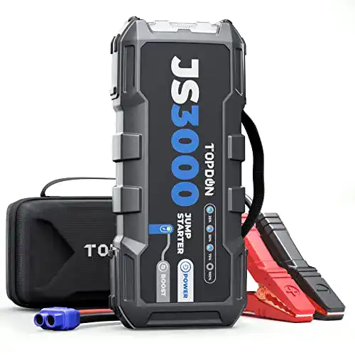 Powerbank 20000 mAh TOPDON JS3000 mit Starthilfe für Autos