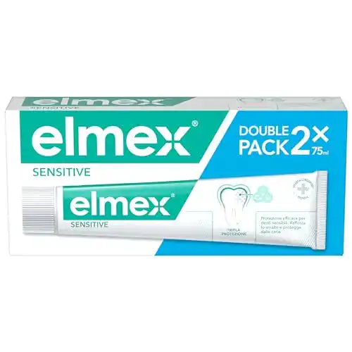 Elmex Sensitive Zahnpasta 2×75 ml für empfindliche Zähne