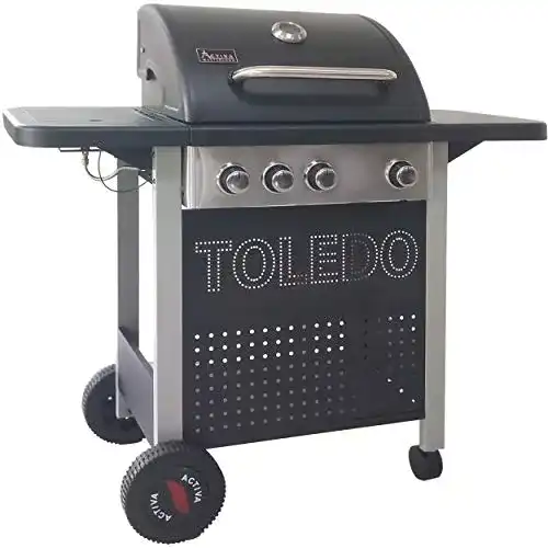 Gasgrill 3 Brenner ACTIVA Grillwagen Gasgrillwagen TOLEDO 400